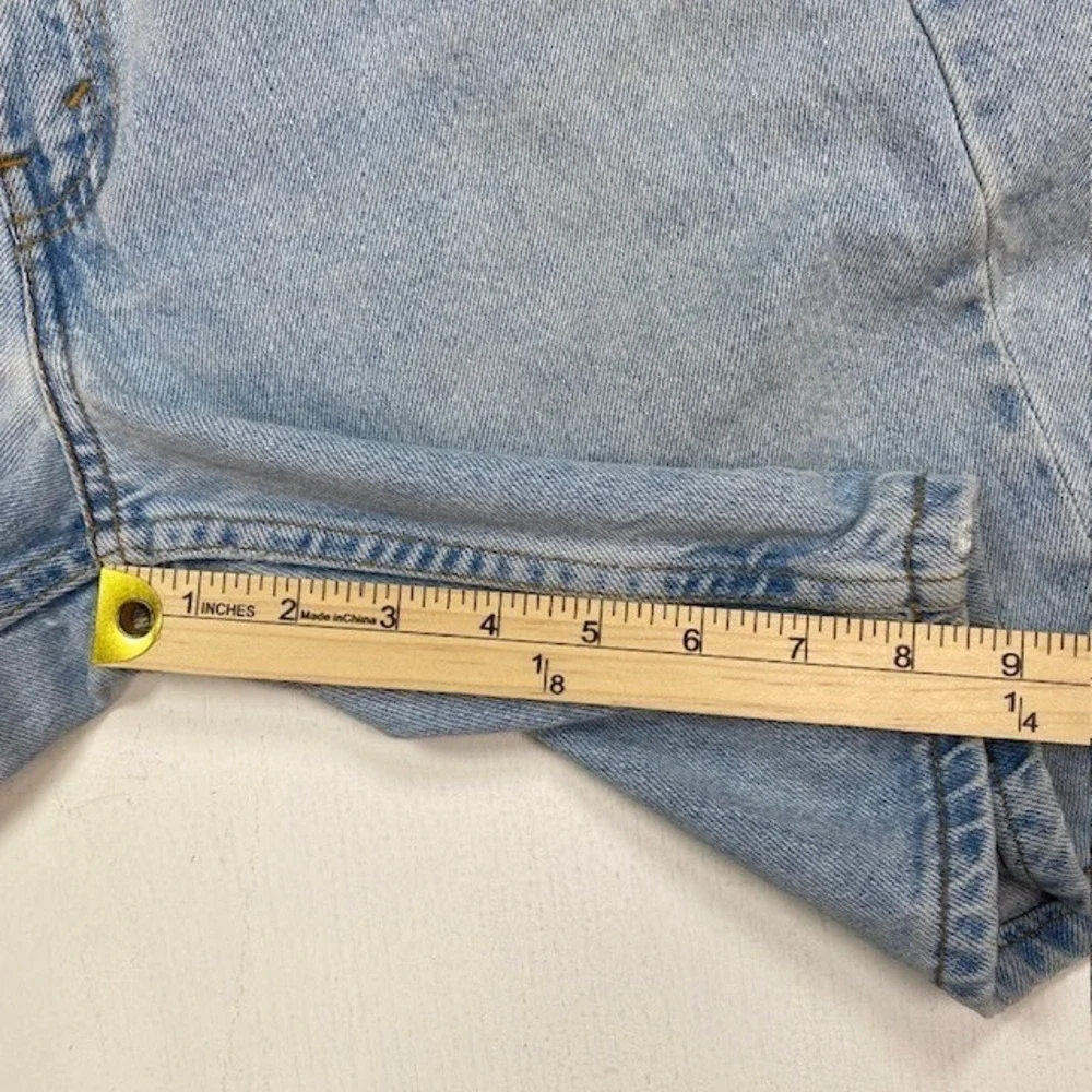 Vintage Levis 505 Regular Fit Denim Shorts Light Wash Mens 32 Light Blue Y2K